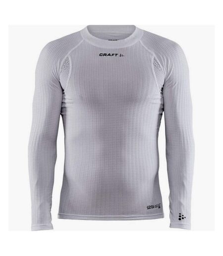 Craft Mens Extreme X Long-Sleeved Active Base Layer Top (White)