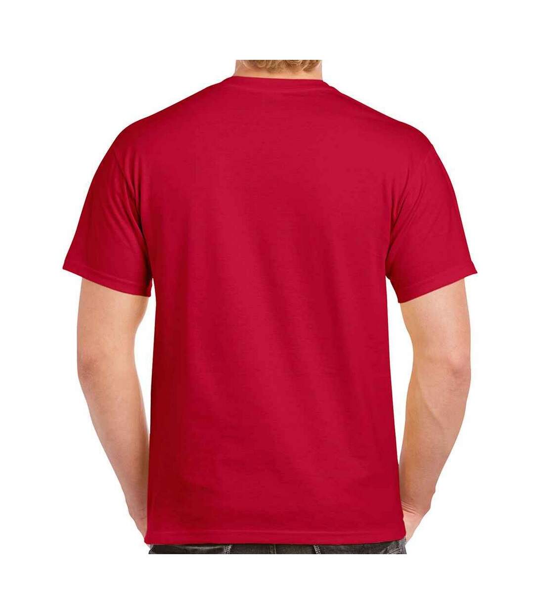 T-shirt Adulte Rouge Vif Gildan-2