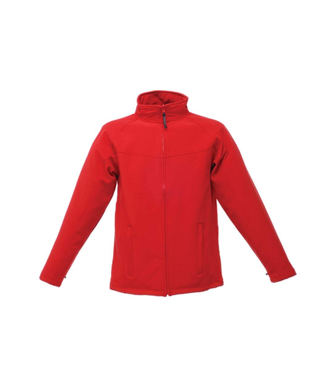 Regatta Professional Mens Uproar Softshell Wind Resistant Fleece Jacket (Classic Red/Seal Grey) - UTBC811