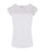 Haut Motif/style Dentelle Femme Blanc Urban Classics-2