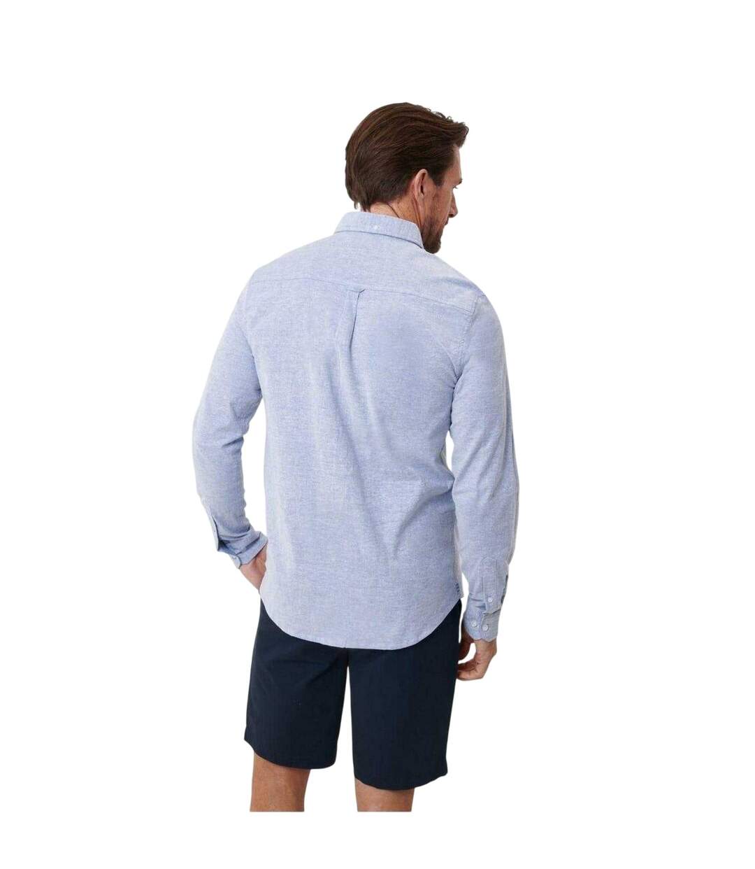 Mens Regular Shirt Denim Saltwell-3
