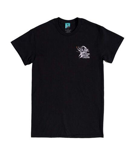 Unisex Adult Zero Embroidered T-shirt Black The Nightmare Before Christmas