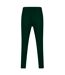 Finden & Hales Mens Knitted Tracksuit Pants (Bottle Green/White)