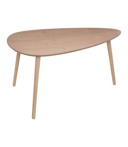 Duo de tables basses gigognes MILÉO - Marron