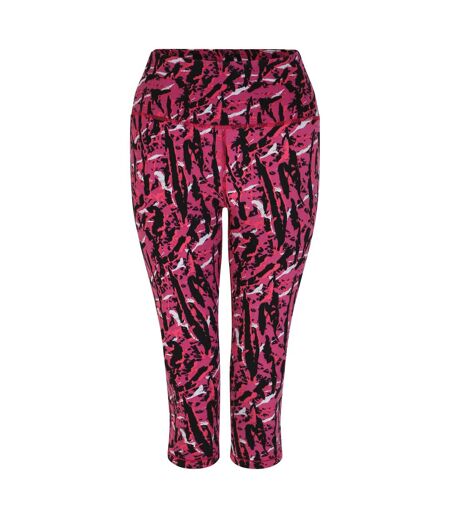 Legging ¾ influential femme rose néon Dare 2B