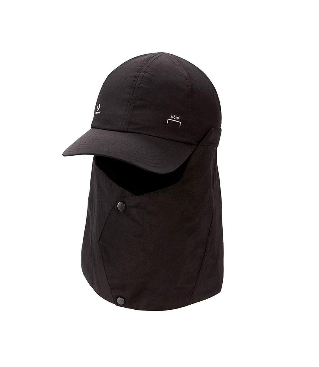 Cagoule noire homme converse stratus-1
