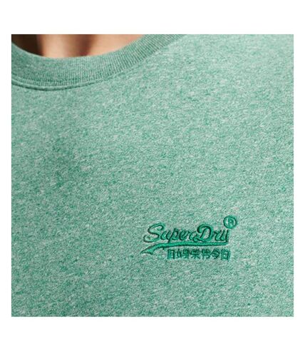 T-shirt Vert d'eau Homme Superdry Vintage Logo