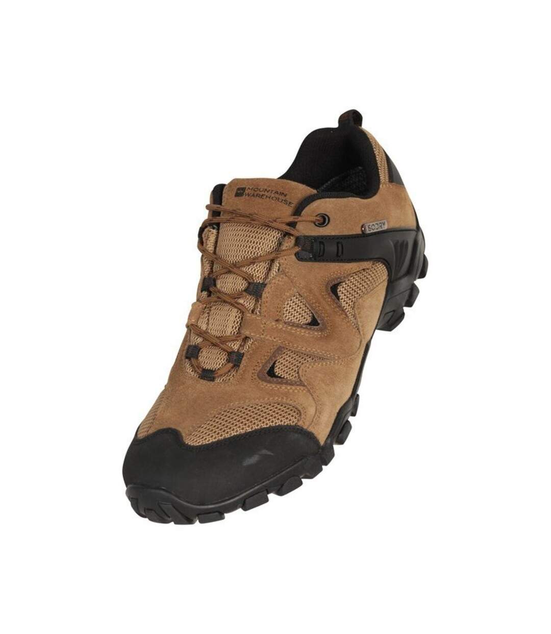 Chaussures de marche curlews homme beige foncé Mountain Warehouse