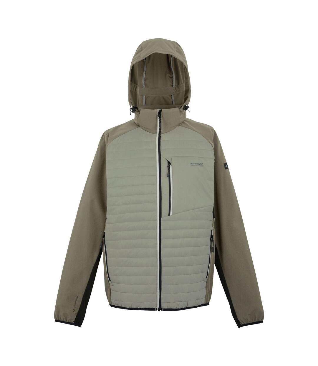 Mens Pro Hybrid Ii Jacket Golden Sand Treetop Black Regatta-2