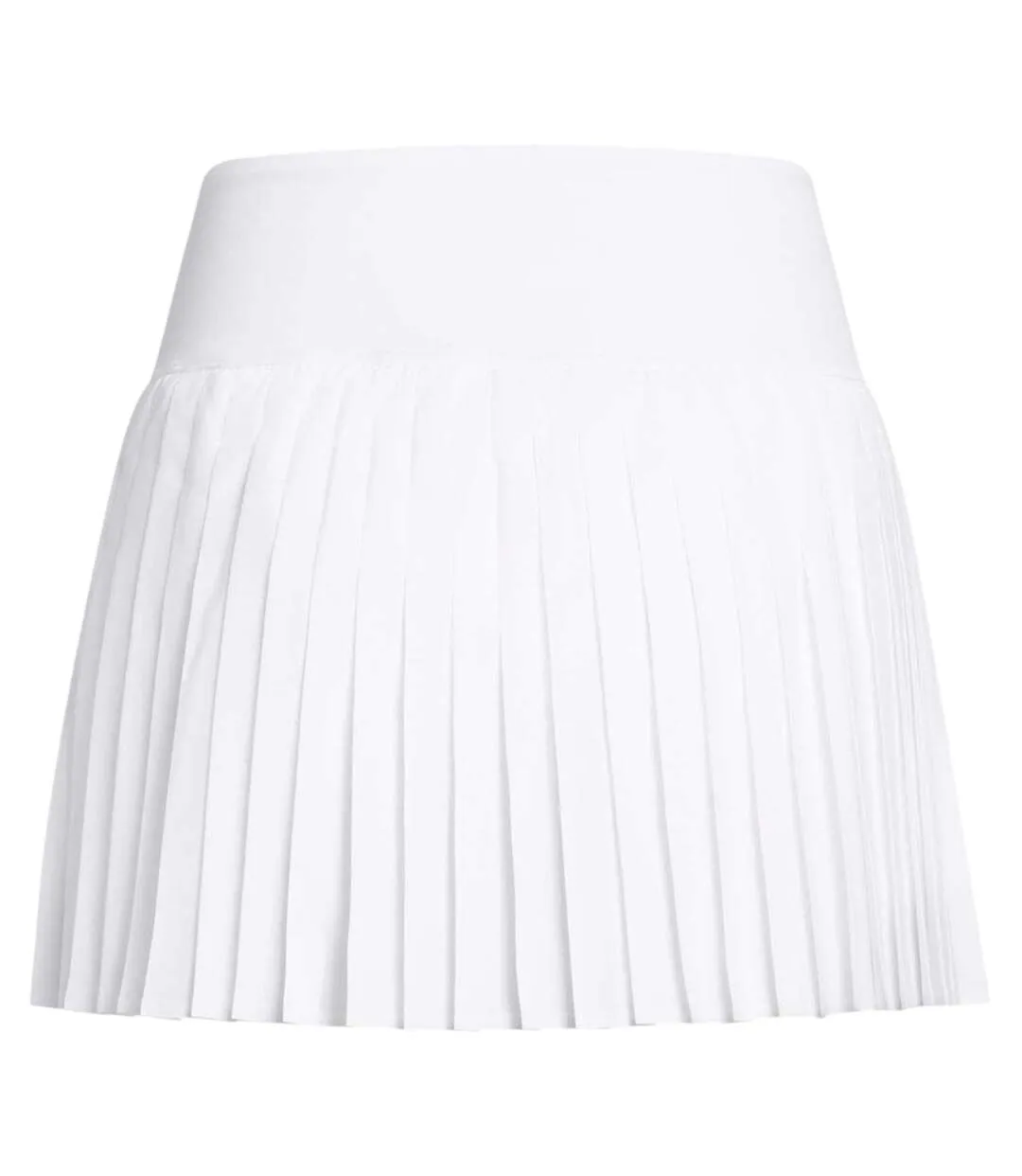 Womens/ladies Pleated Side Pocket Regular Sport Skort White Under Armour-3