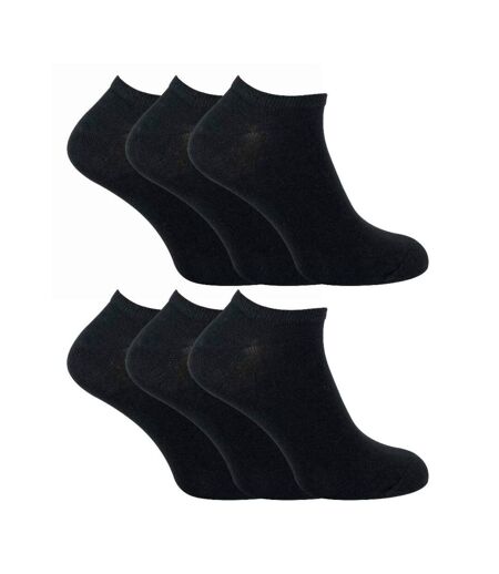 6 Pairs Mens Cotton Low Cut Ankle Socks
