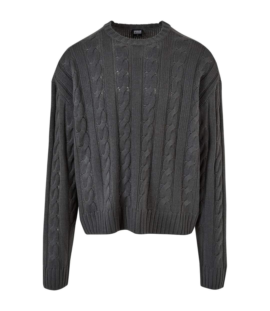 Sweat Homme Gris Foncé Urban Classics-1