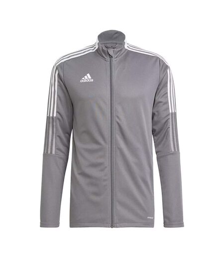Veste De Survêtement Tiro Homme Gris Argenté Adidas
