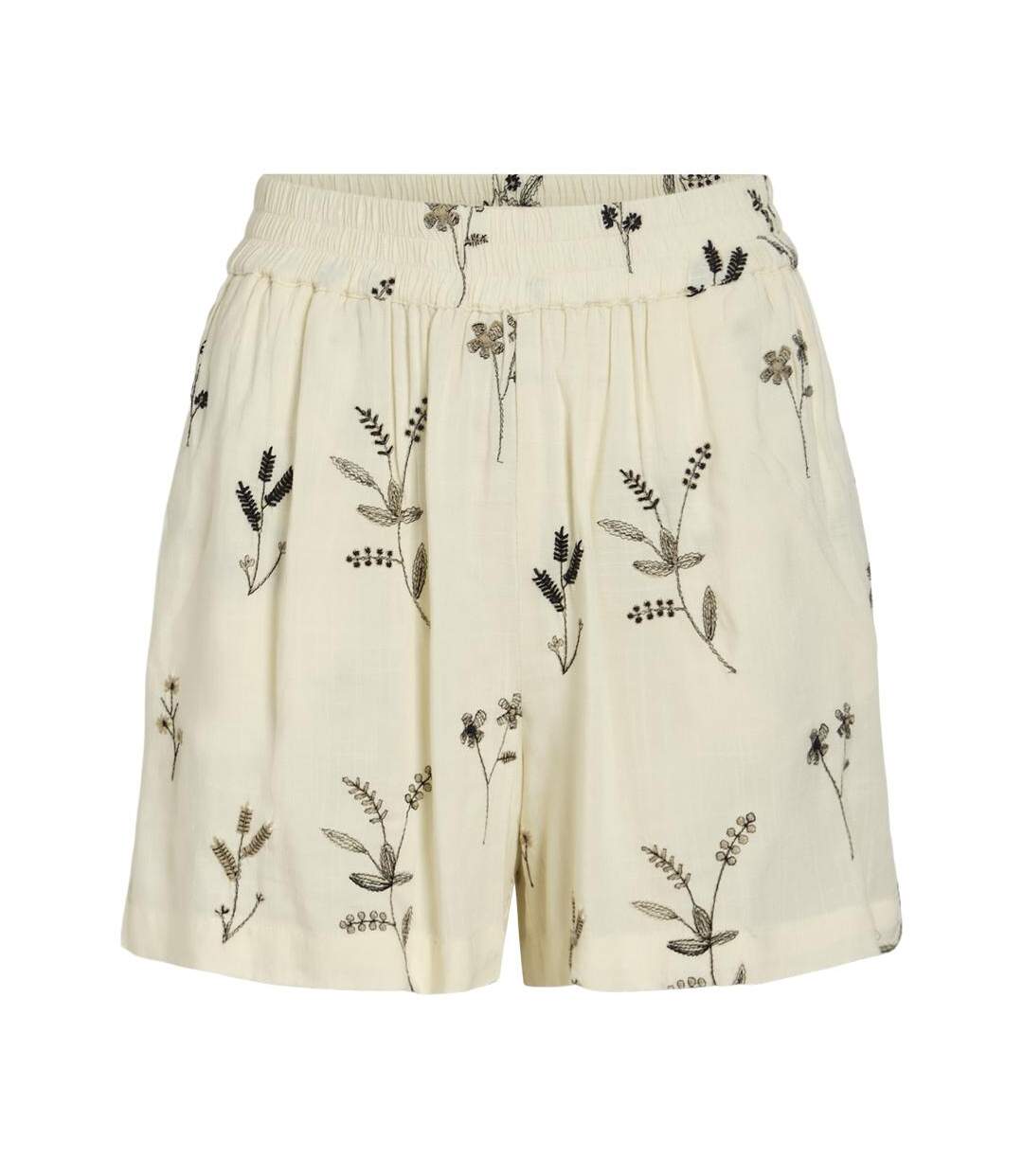 Short écru/noir femme vila viwillis-1