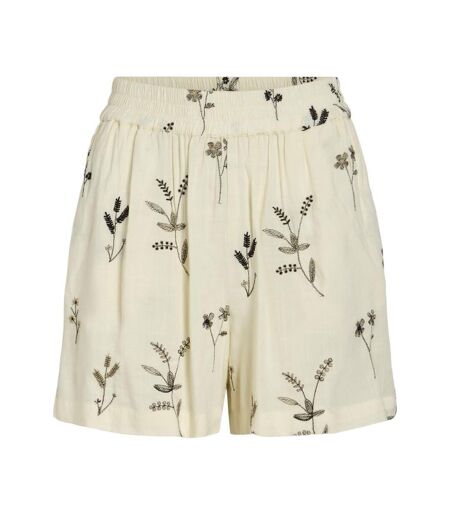 Short écru/noir femme vila viwillis