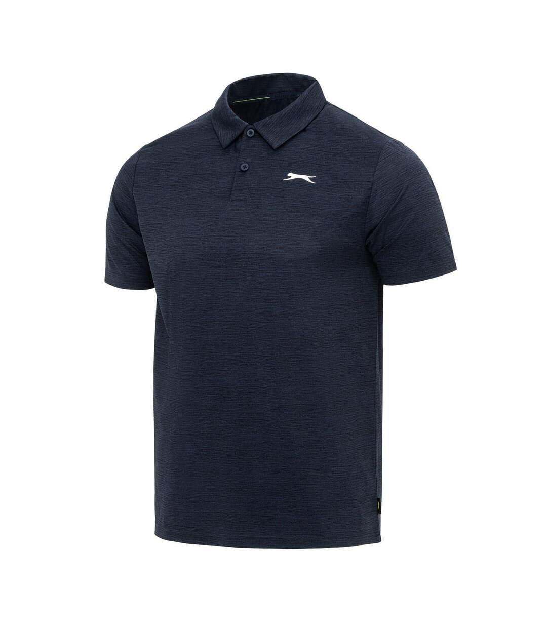 Polo Homme Bleu Marine Chiné Slazenger-3