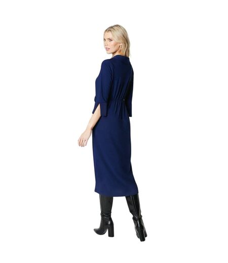 Robe chemisier femme bleu marine Principles