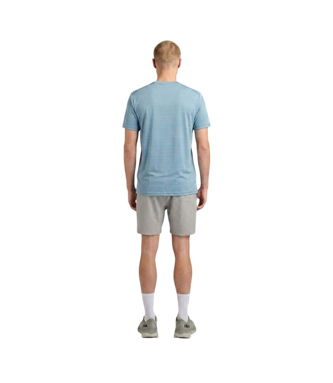 T-shirt Motif/style Tech Ban Homme Bleu Pastel Bleu ALTRYN-2