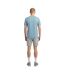 T-shirt Motif/style Tech Ban Homme Bleu Pastel Bleu ALTRYN-2