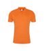 AWDis Just Cool Mens Plain Sports Polo Shirt (Orange Crush) - UTRW691