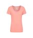 T-shirt Agra Femme Corail Mountain Warehouse-1