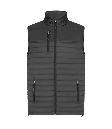 Veste Sans Manches Performance Homme Gris Foncé HRM
