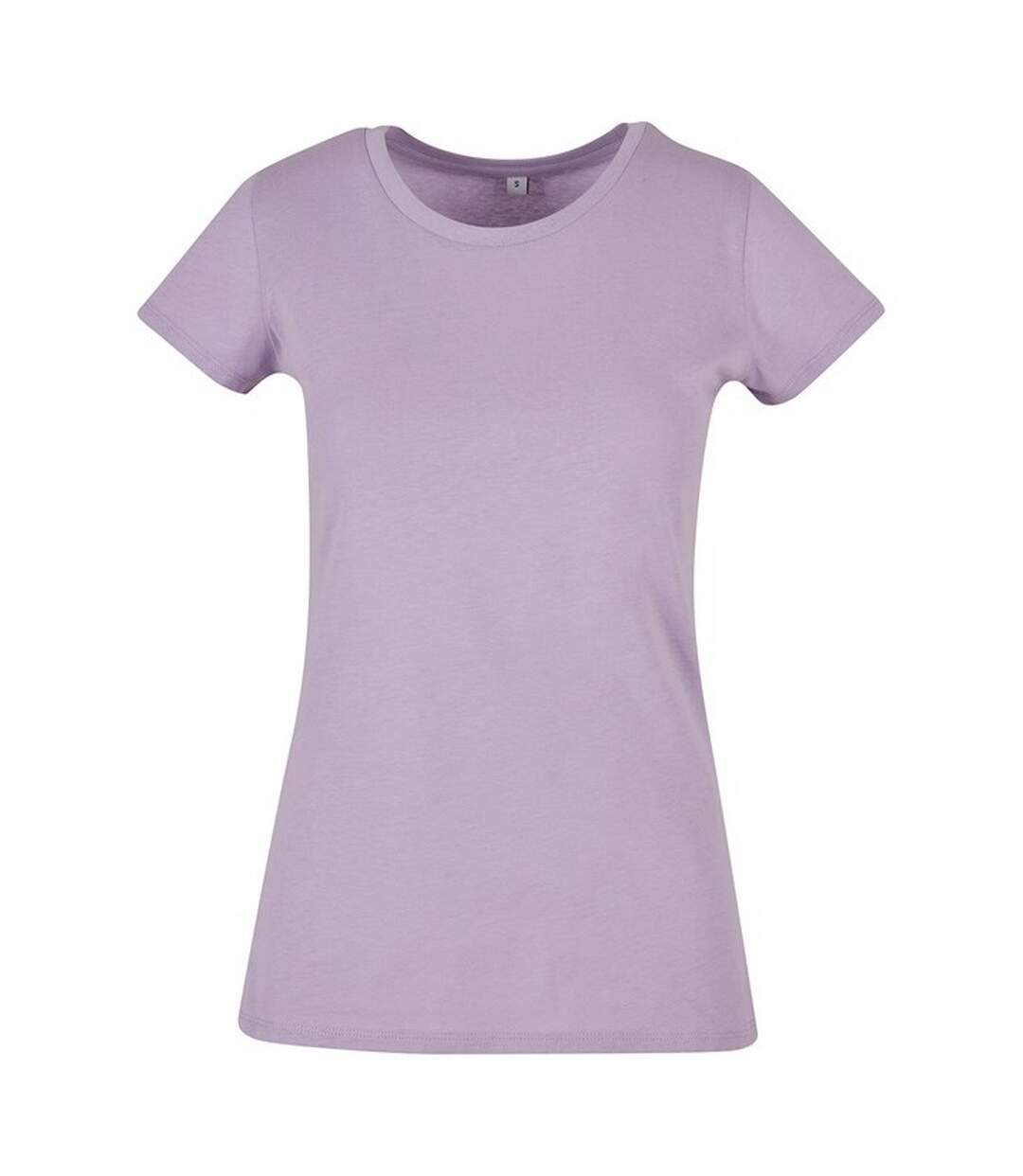 T-shirt basic femme lilas Build Your Brand-1