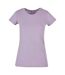 Build Your Brand Womens/Ladies Basic T-Shirt (Lilac) - UTRW9134