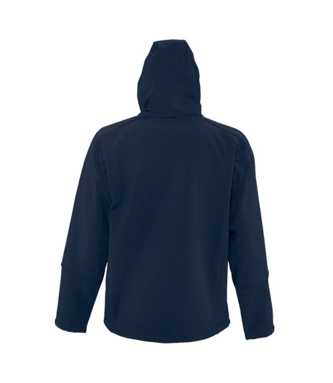 SOLS Mens Replay Hooded Soft Shell Jacket (Breathable, Windproof And Water Resistant) (French Navy) - UTPC410