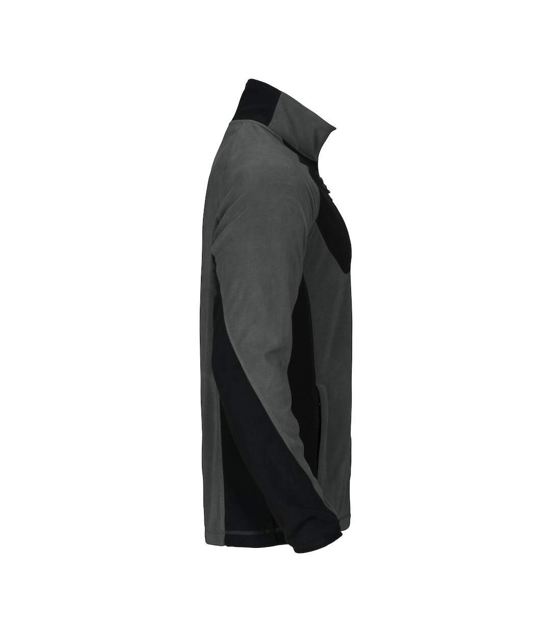 Mens Microfleece Jacket Grey Projob-4