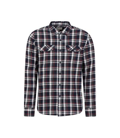 Chemise trace homme rouge foncé Mountain Warehouse