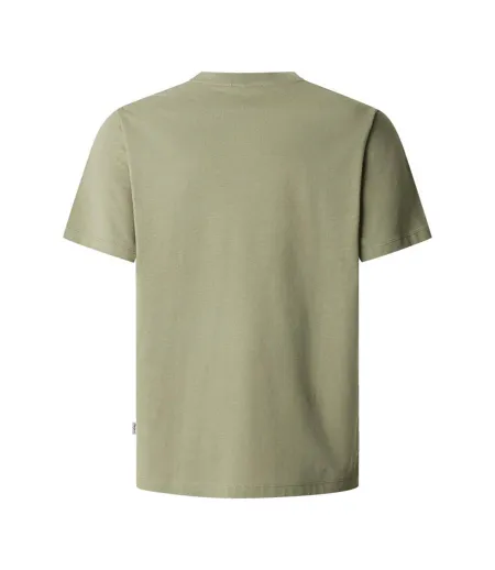 T-Shirt vert homme pepe jeans contrast connor