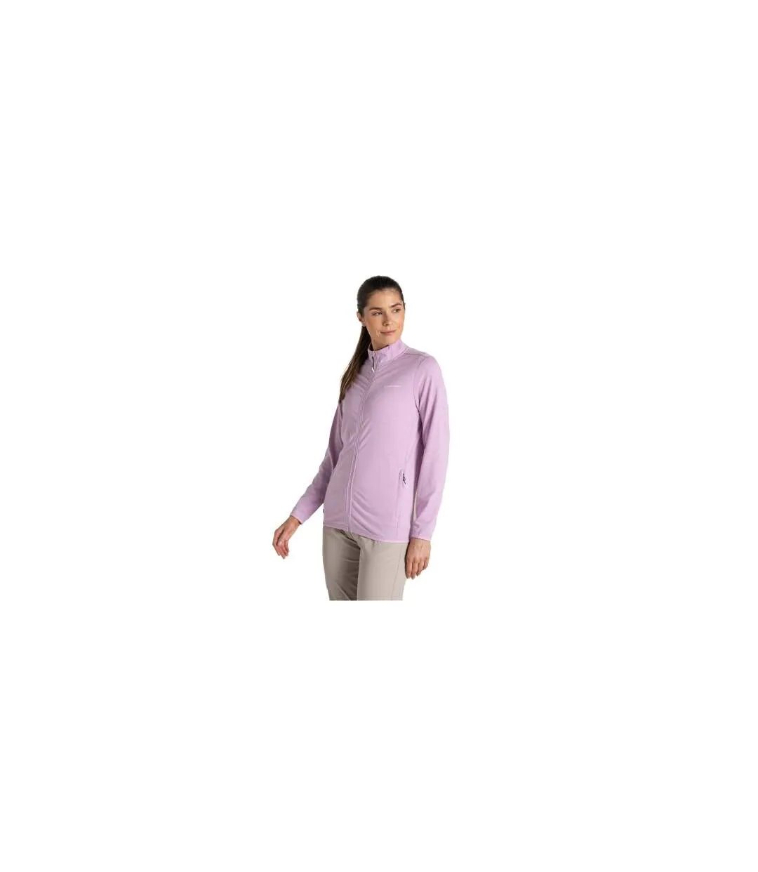 Womens/ladies Nosilife Evesham Full Zip Golf Jacket Orchid Craghoppers-1