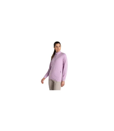 Womens/ladies Nosilife Evesham Full Zip Golf Jacket Orchid Craghoppers