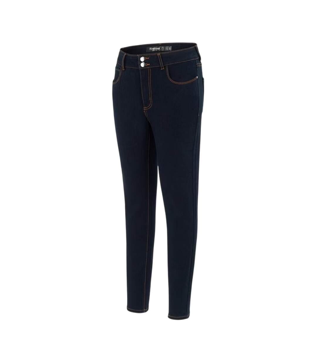 Womens/ladies Cotton Skinny Jeans Night Blue Firetrap-3