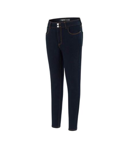 Womens/ladies Cotton Skinny Jeans Night Blue Firetrap