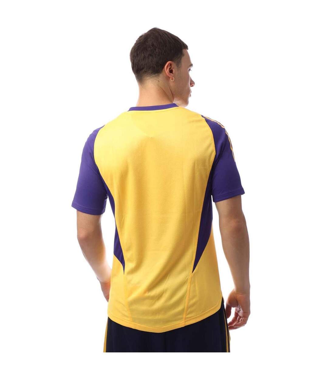 Maillot Motif/style Real Madrid Cf Tiro Homme Jaune Adidas-3