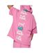 Sweat rose/vert homme kaporal vank-2