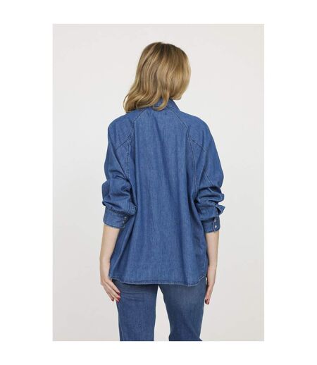 Chemise manches longues coton loose DULIA