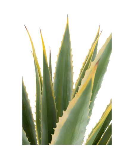 Plante Artificielle en Pot Agave 135cm Vert