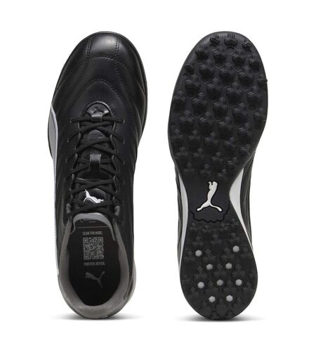 Mens Turf Training Artificial Ground Football Boots  Black Puma