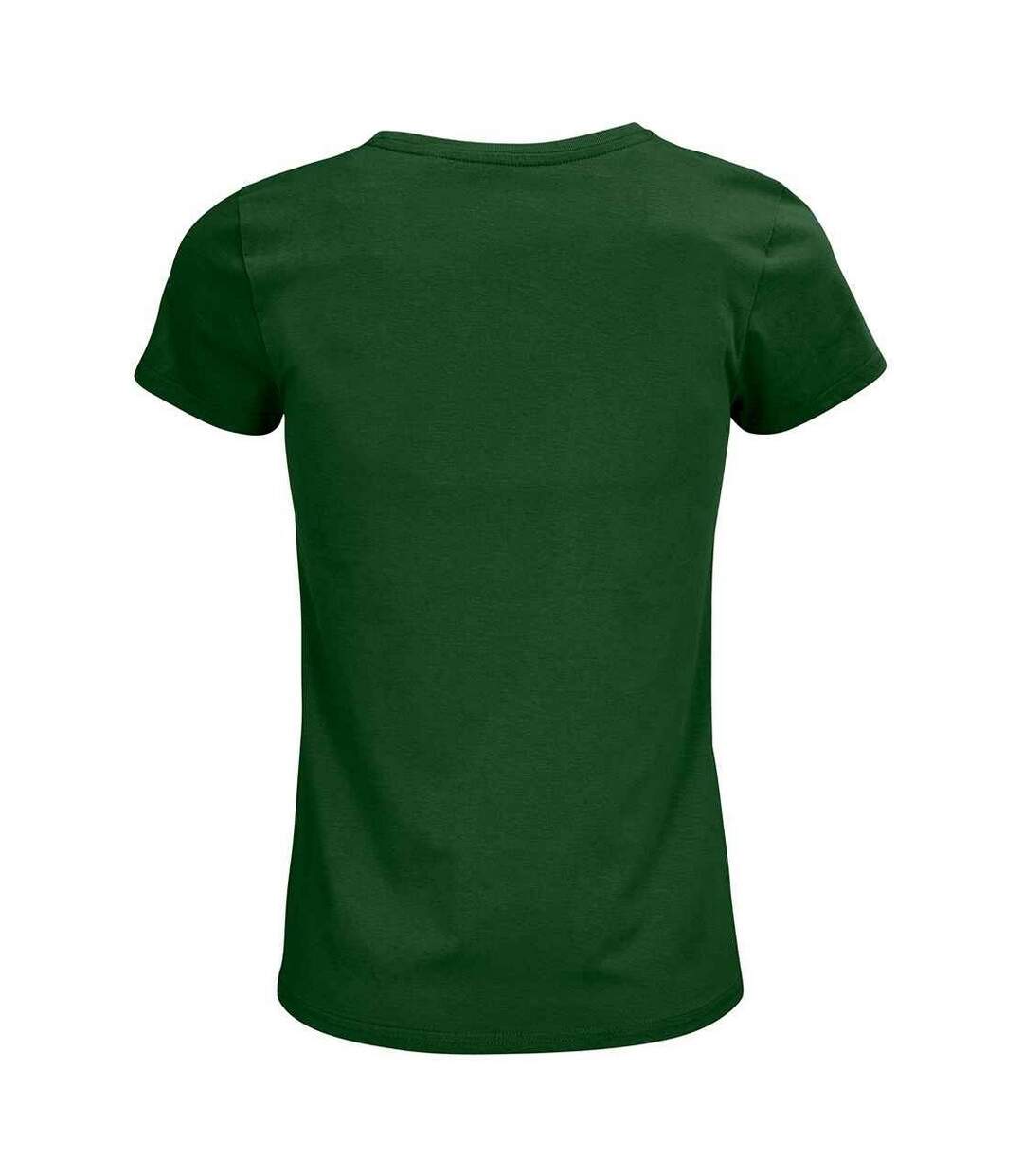 Womens/ladies Crusader T-shirt Bottle Green SOLS-2