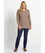 Pull-tunique jersey envers et torsades-3