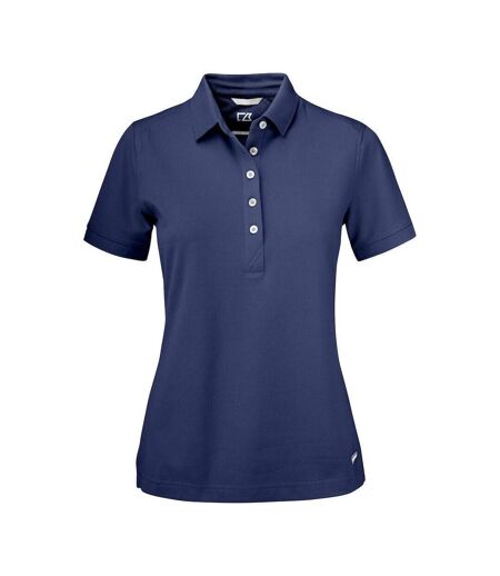 Womens/ladies Advantage Polo Shirt Anthracite Cutter & Buck
