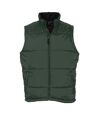 SOLS Warm Unisex Padded Bodywarmer Jacket (Forest Green)