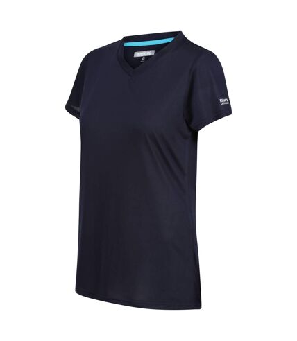 T-shirt fingal femme bleu marine Regatta