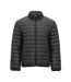 Doudoune Matelassée Finland Homme Noir Chiné Roly-1