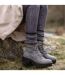 Lot de 2 paires de chaussettes thermiques en laine mérinos pour femme-4