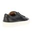 Womens/ladies Gary Leather Trainers Dark Blue Boss-2