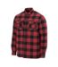 Chemise Motif/style À Carreaux Lumber Homme Rouge Noir Dunlop-3